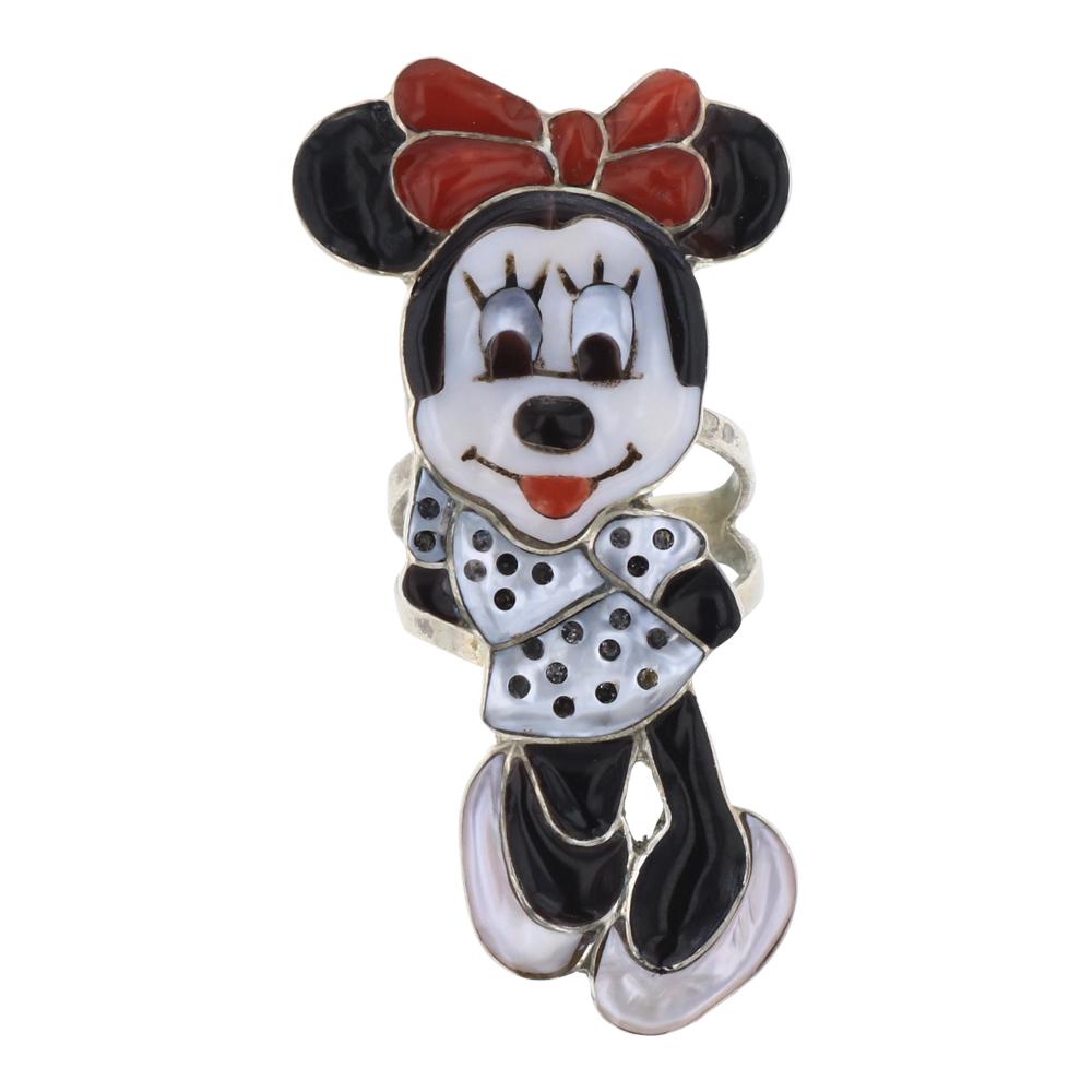 Don Dewa Zuni Cartoon Disney Minnie Mouse Ring (1 of 3)
