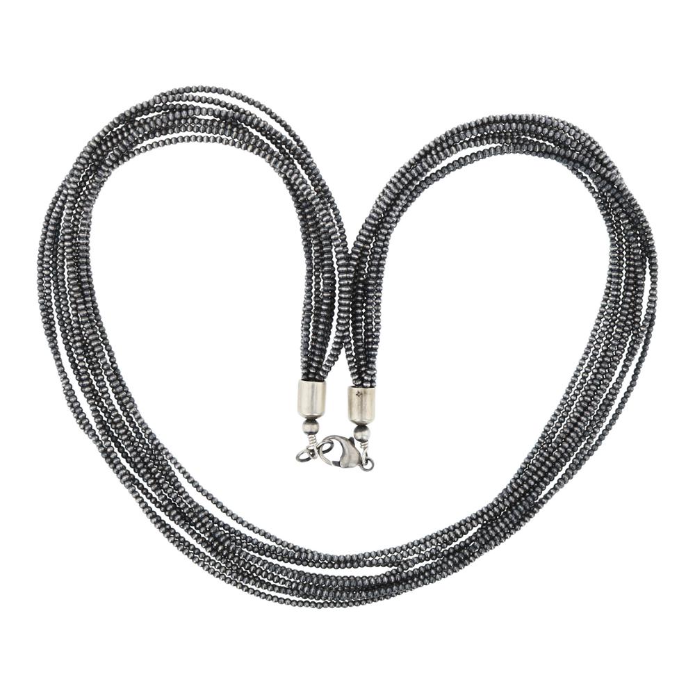 10 Strand Navajo Pearls 3mm Round and Saucer Beads (1 of 3)