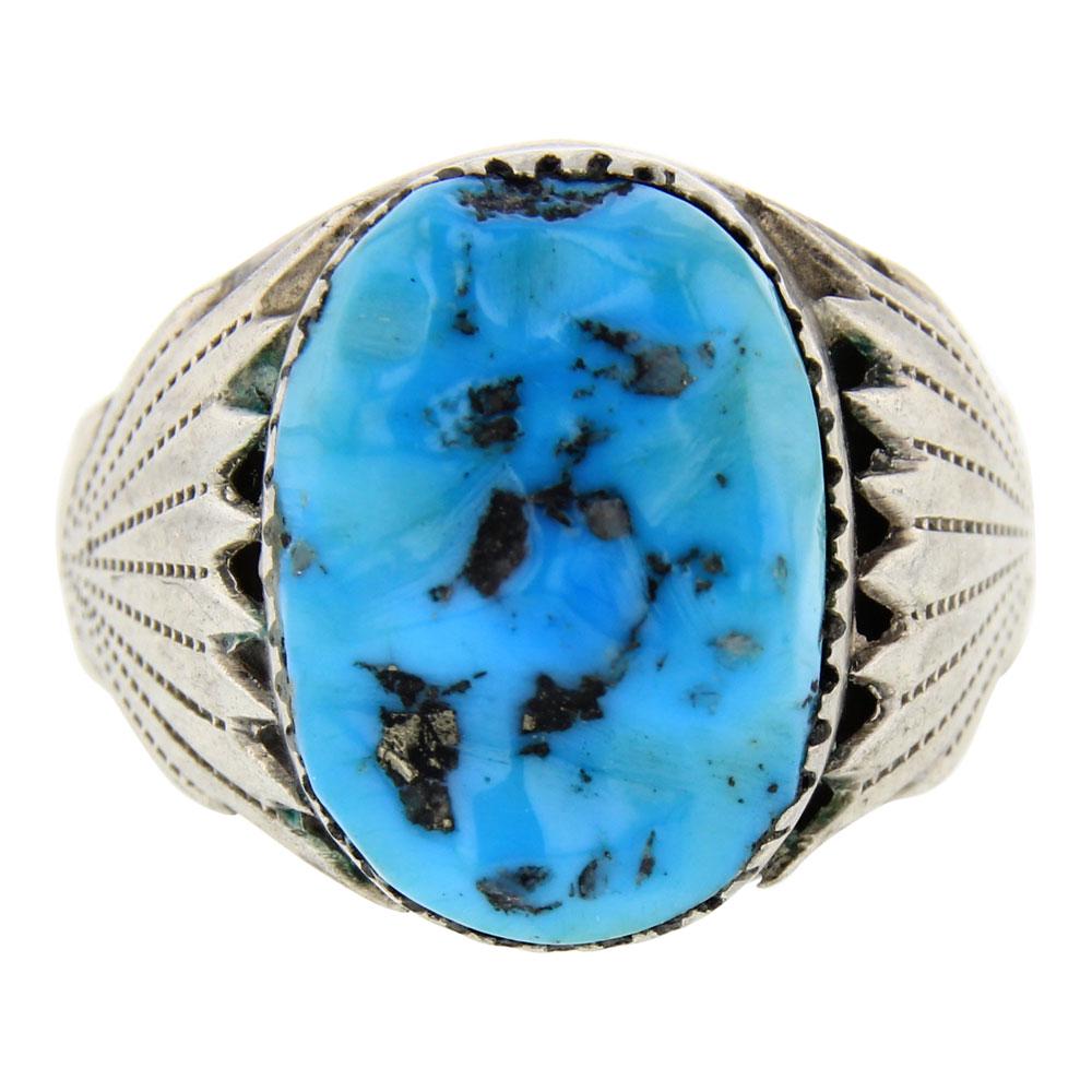 Robert Leekya Zuni Sleeping Beauty Turquoise Nugget (1 of 4)
