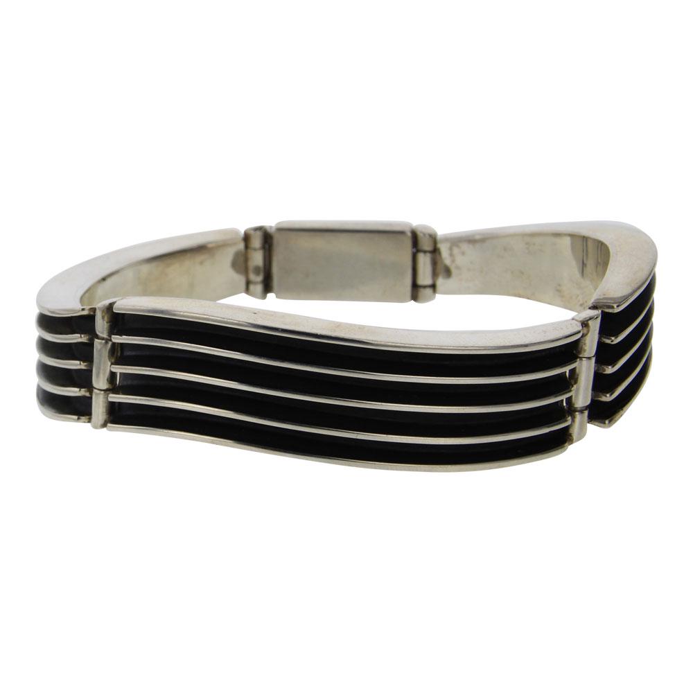 Bahe Plain Silver Link Bracelet (1 of 5)