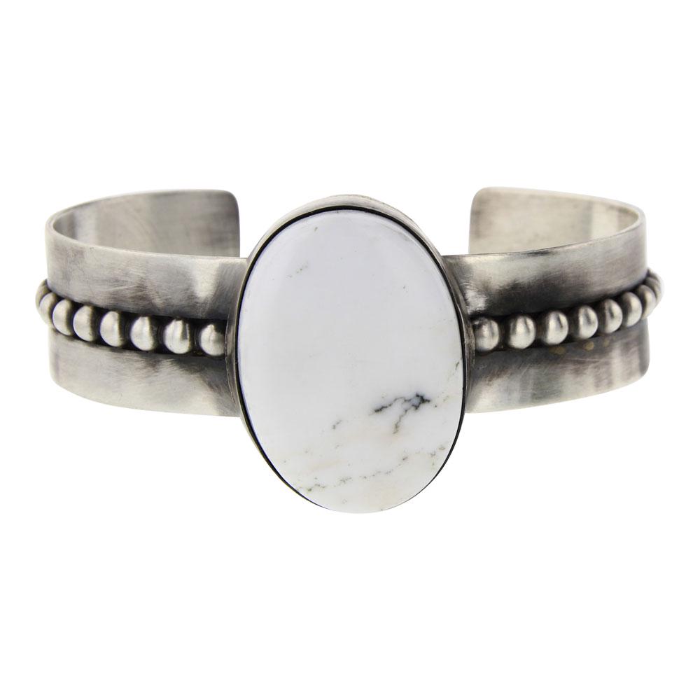 Tahe White Buffalo Cuff Bracelet (1 of 5)