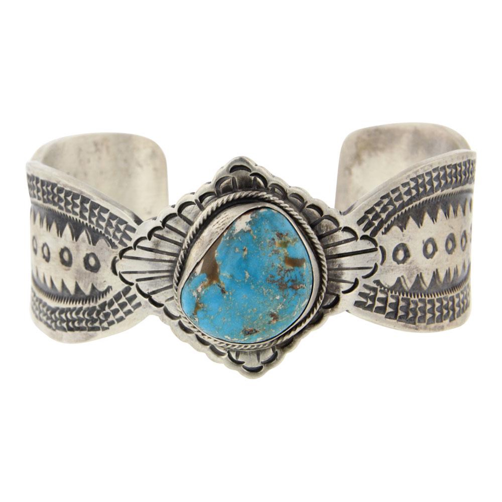 Bobby Johnson Blue Ridge Turquoise Bracelet (1 of 4)