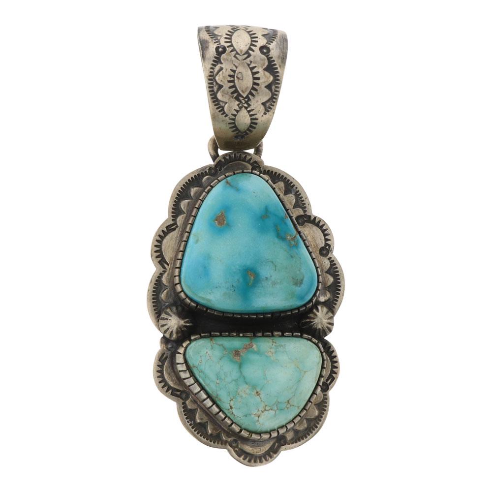 Bobby Johnson Godber's Turquoise Pendant (1 of 2)