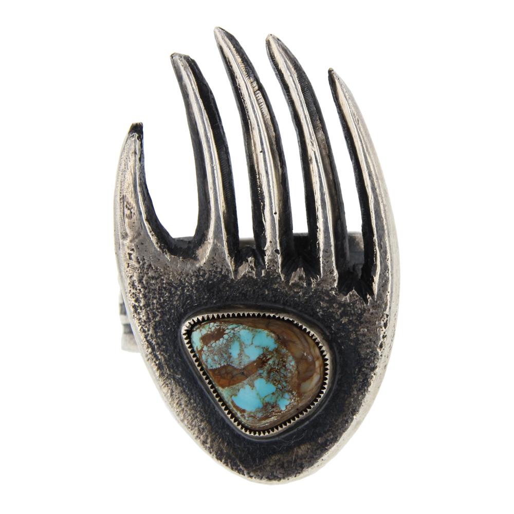 Eugene Mitchell Tufa Cast Royston Turquoise Ring (1 of 3)
