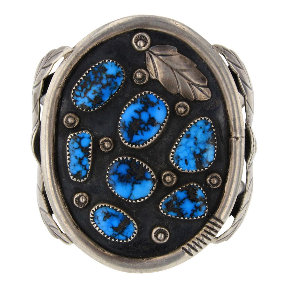 Old Pawn Vintage High Grade Ithaca Peak Turquoise (1 of 3)