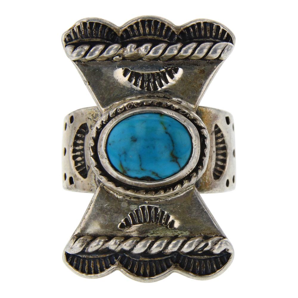 Vintage Kingman Turquoise Ring (1 of 3)