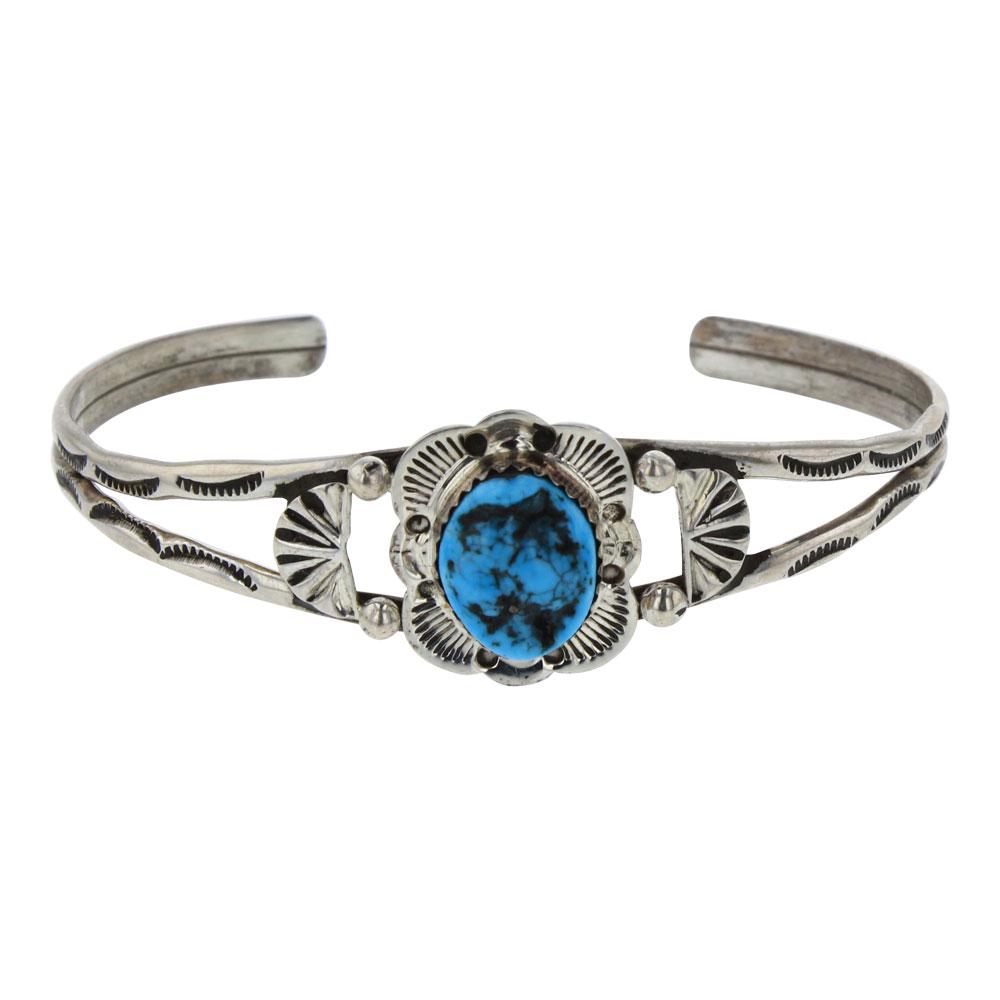 Kingman Nugget Turquoise Bracelet (1 of 4)