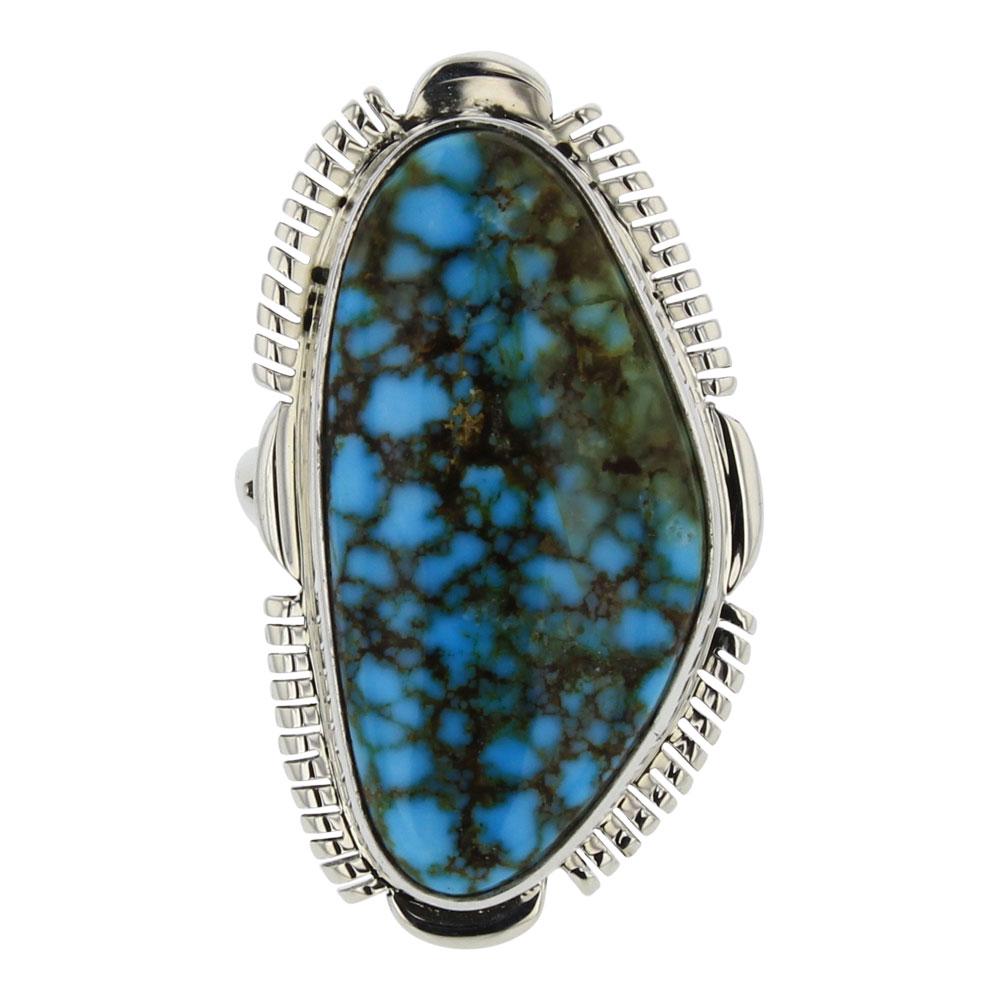 Larry Yazzie High Grade Turquoise Mountain Turquoise (1 of 3)