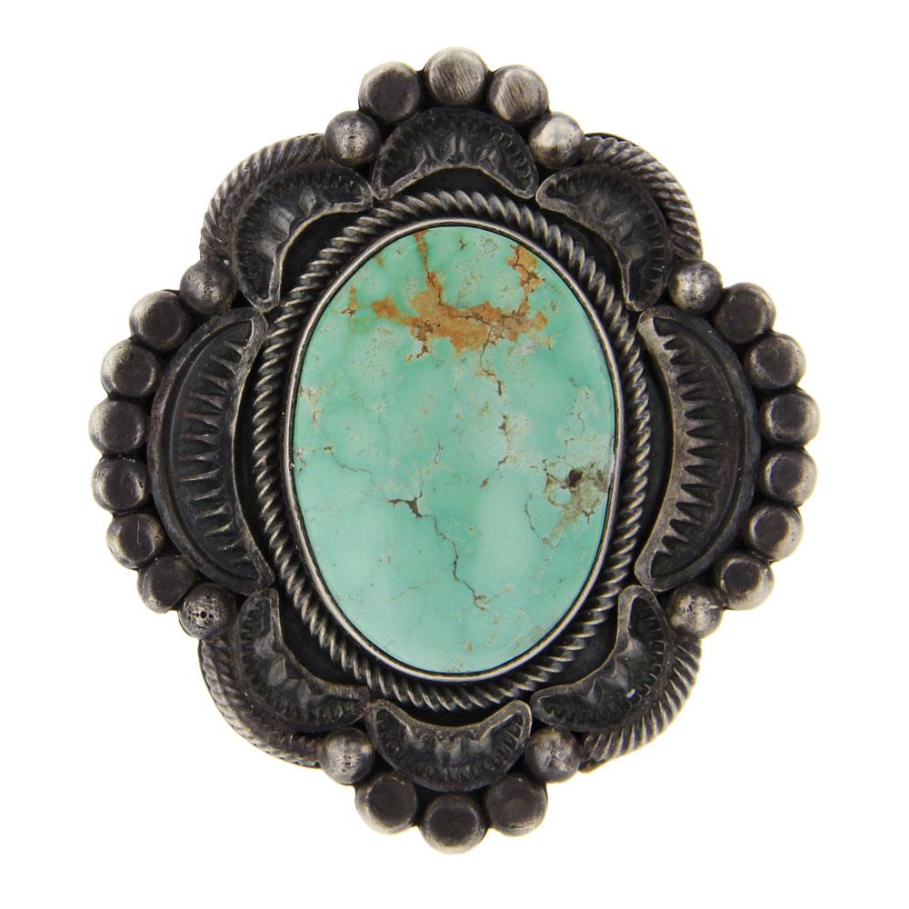 R Bennett Nevada Turquoise Ring (1 of 3)