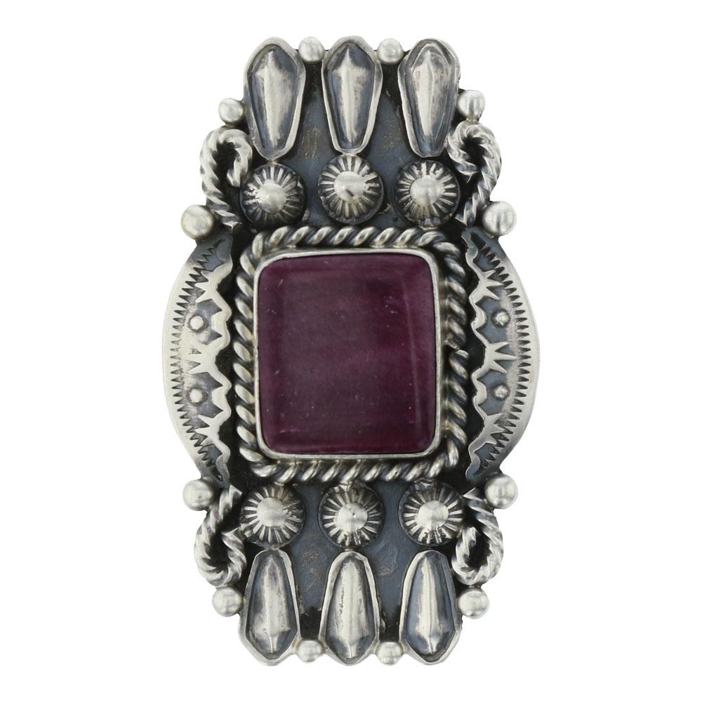 Jeff James Jr. Purple Spiny Oyster Ring (1 of 3)