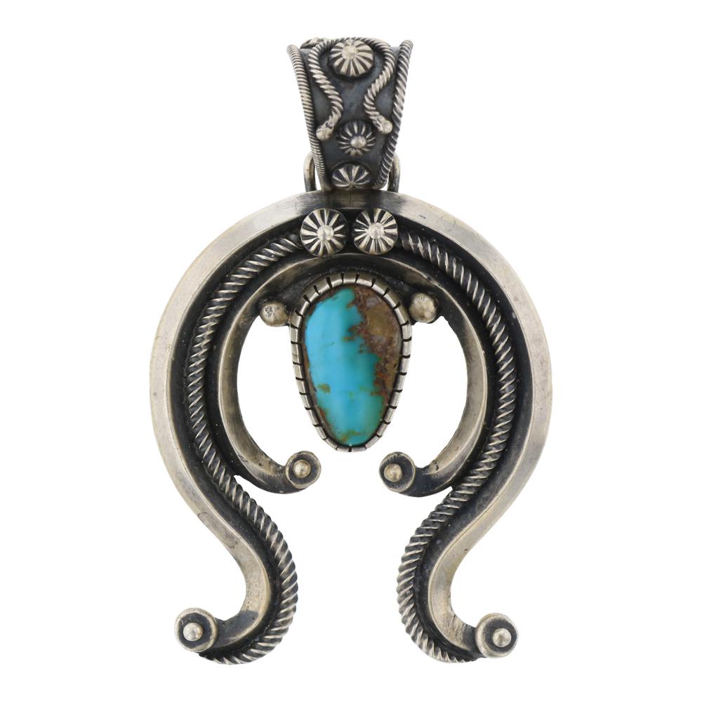 Danny Clark Royston Turquoise Naja pendant (1 of 2)