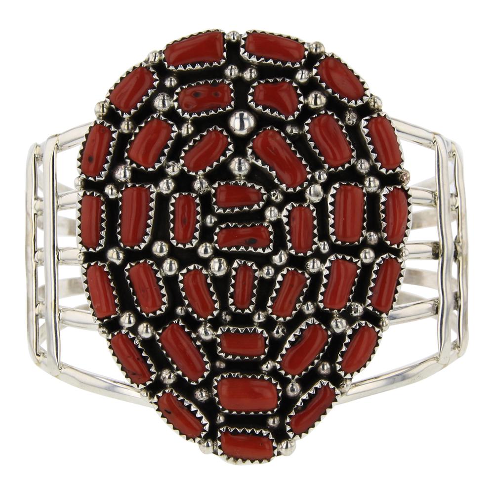 Freeform Branch Navajo Tear Drop Bracelet (1 of 3)