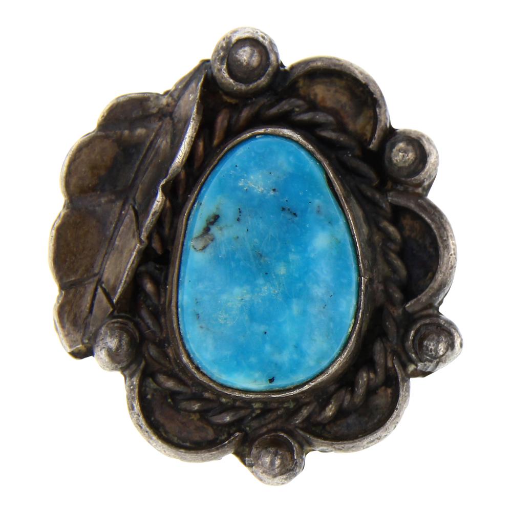 Old Pawn Vintage Turquoise Ring (1 of 3)