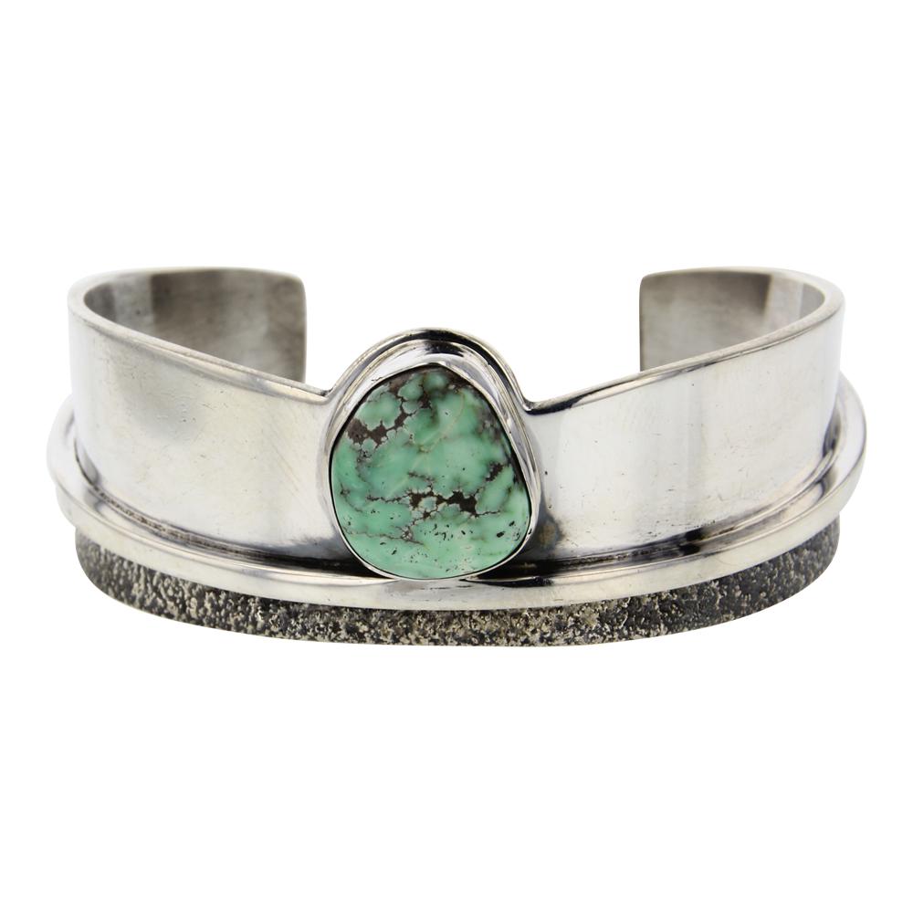 Benny Ramone Carrico Lake Turquoise Contemporary Cuff (1 of 3)