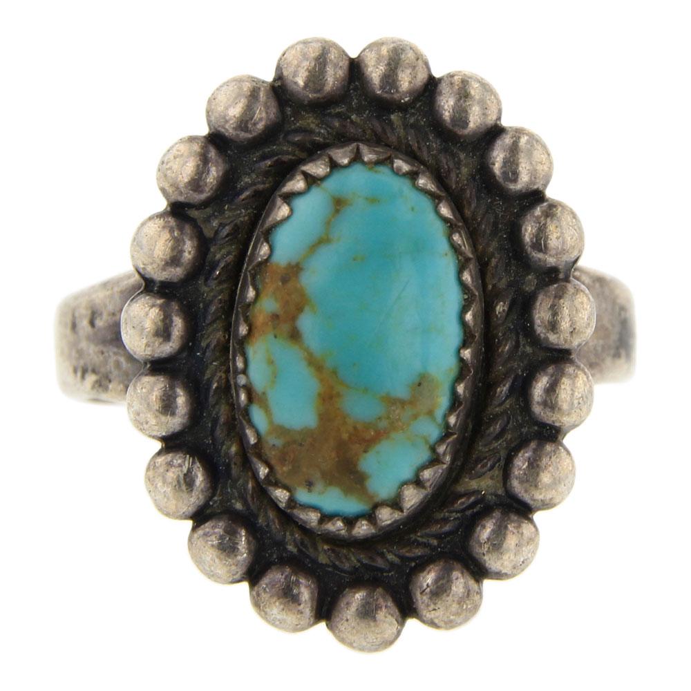 Old Pawn Nevada Turquoise Ring (1 of 3)