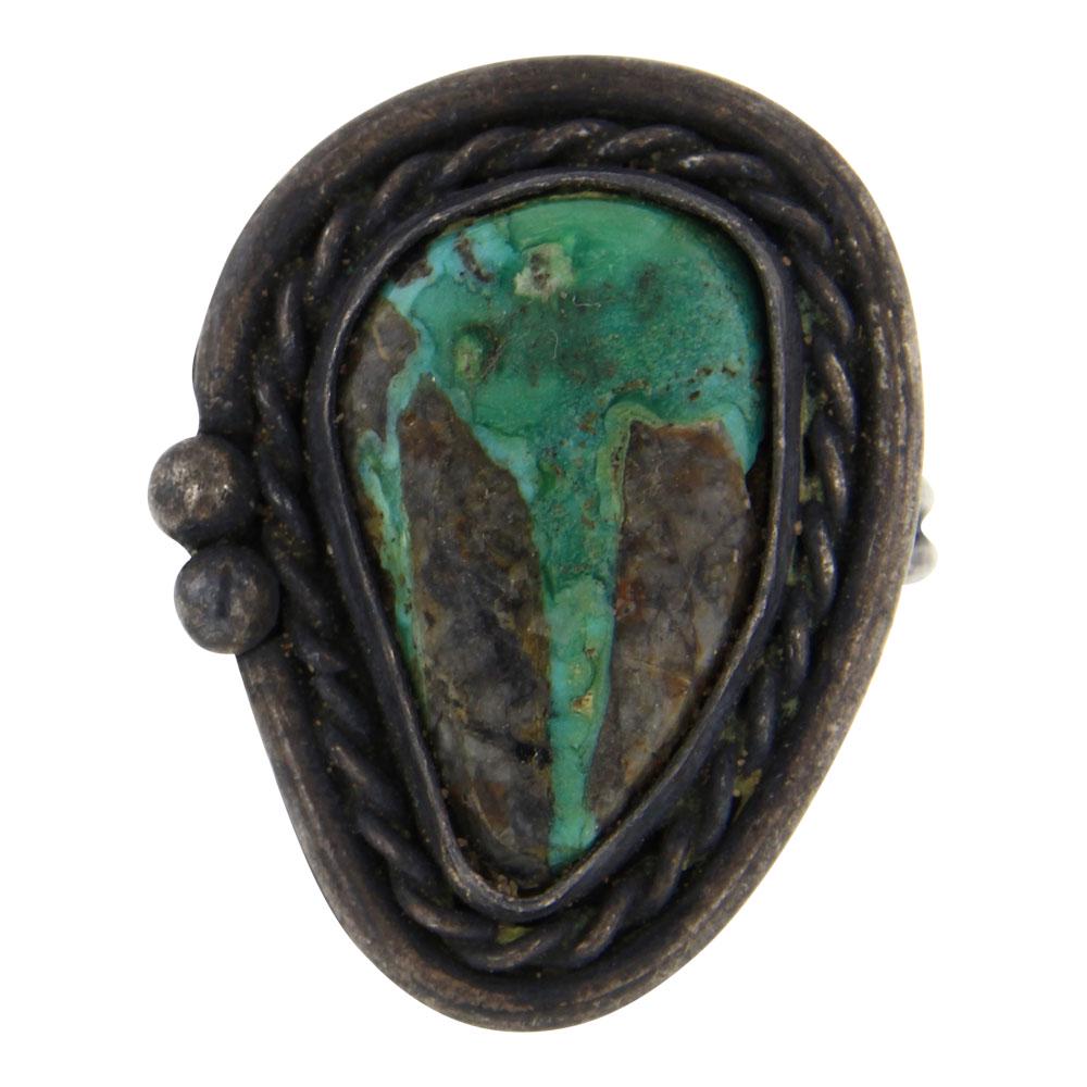 Old Pawn Nevada Turquoise Ring (1 of 3)