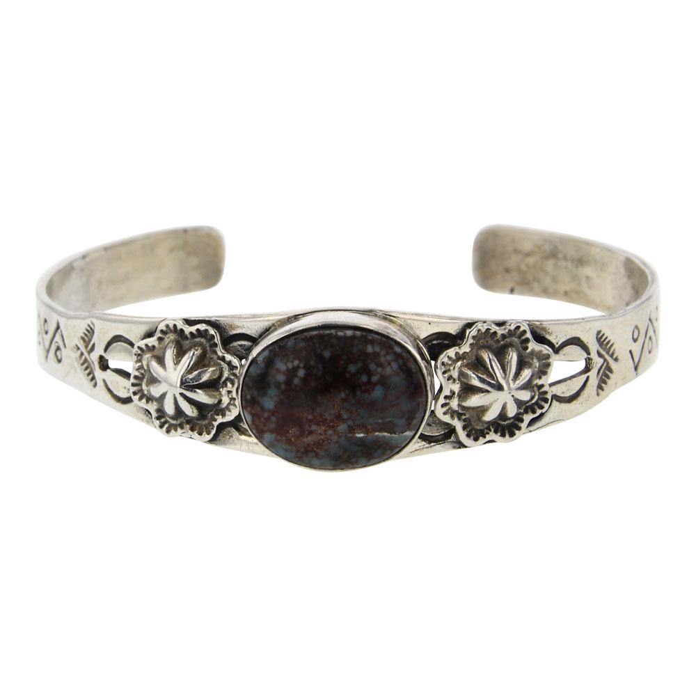 Lorenzo James Dry Creek Turquoise Cuff Bracelet (1 of 4)