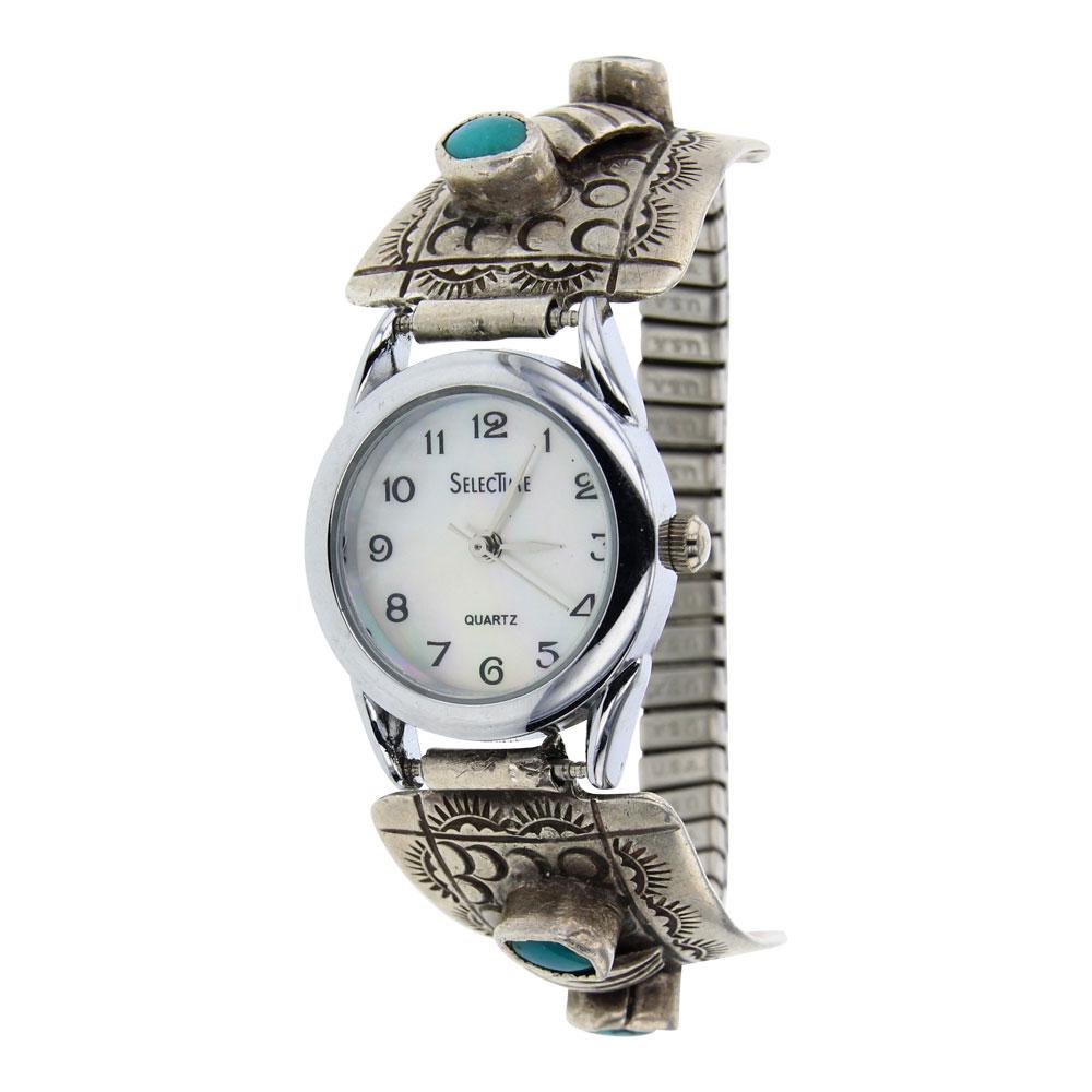 Vintage Pawn Turquoise Watch bracelet (1 of 4)