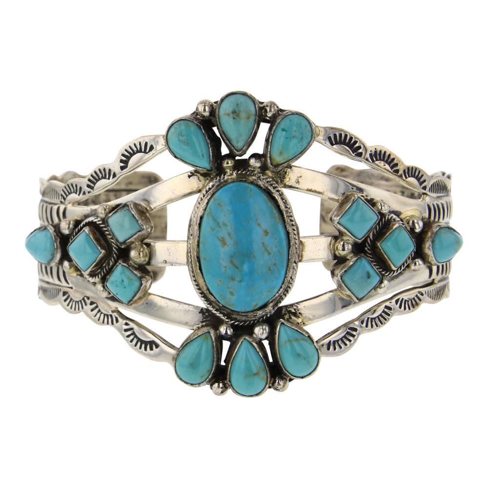 Geraldine James Sonoran Turquoise Bracelet (1 of 4)
