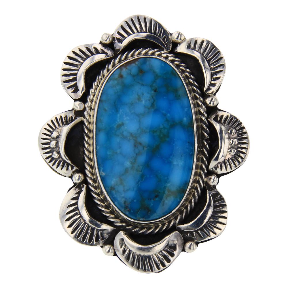 E. Richards Kingman Turquoise Ring (1 of 3)
