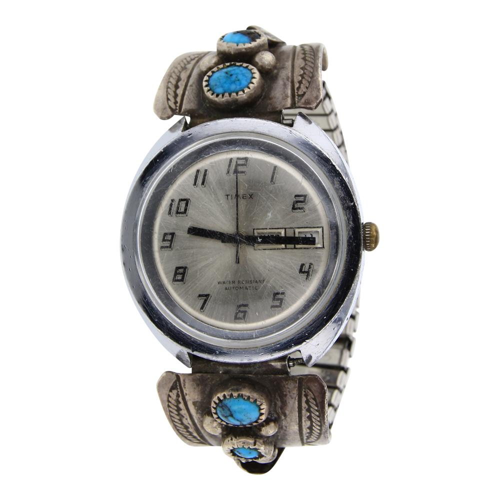 Vintage Pawn Turquoise Watch bracelet (1 of 3)