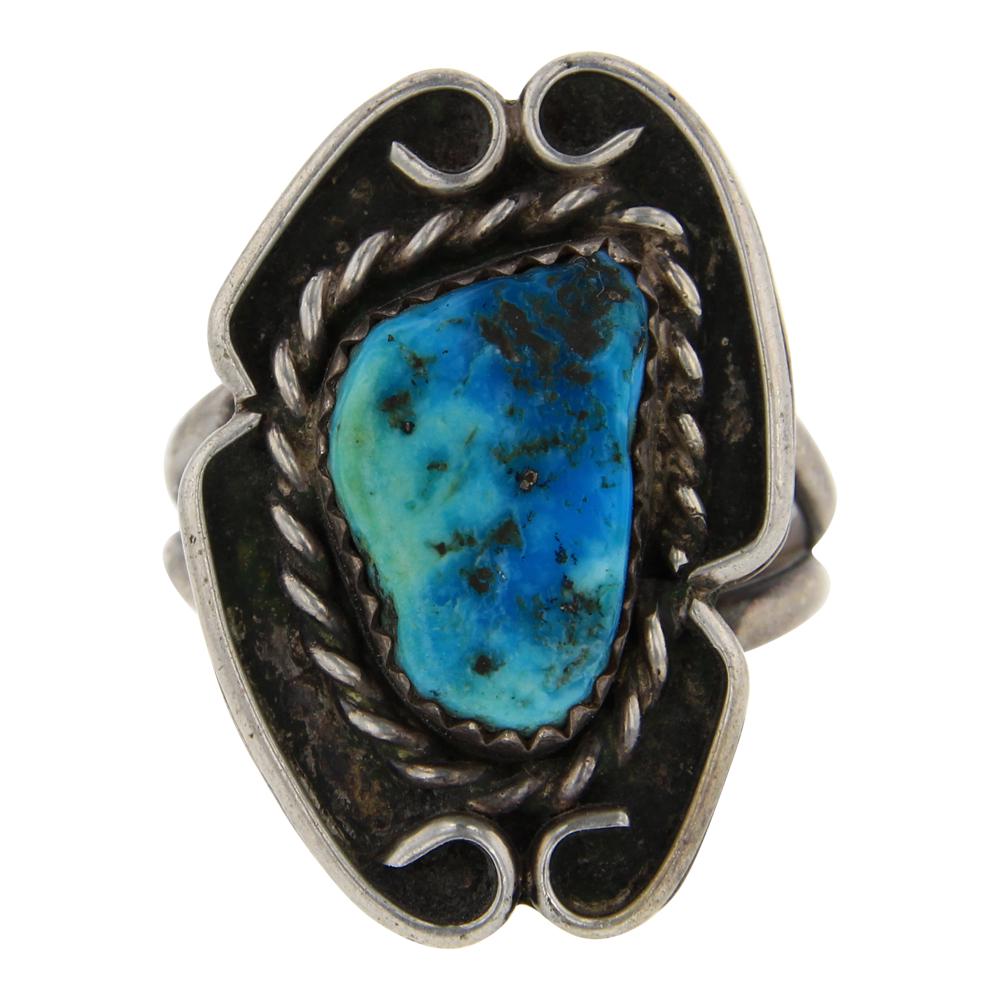 Old Pawn Kingman Turquoise Ring (1 of 3)