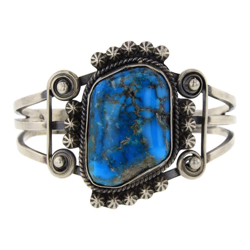 Blue Ridge Turquoise Cuff Bracelet (1 of 3)