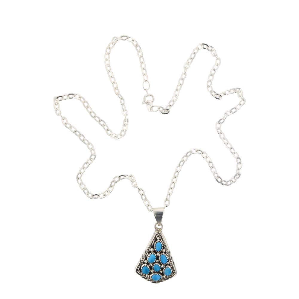 Melvin Chee Kingman Turquoise Necklace (1 of 3)