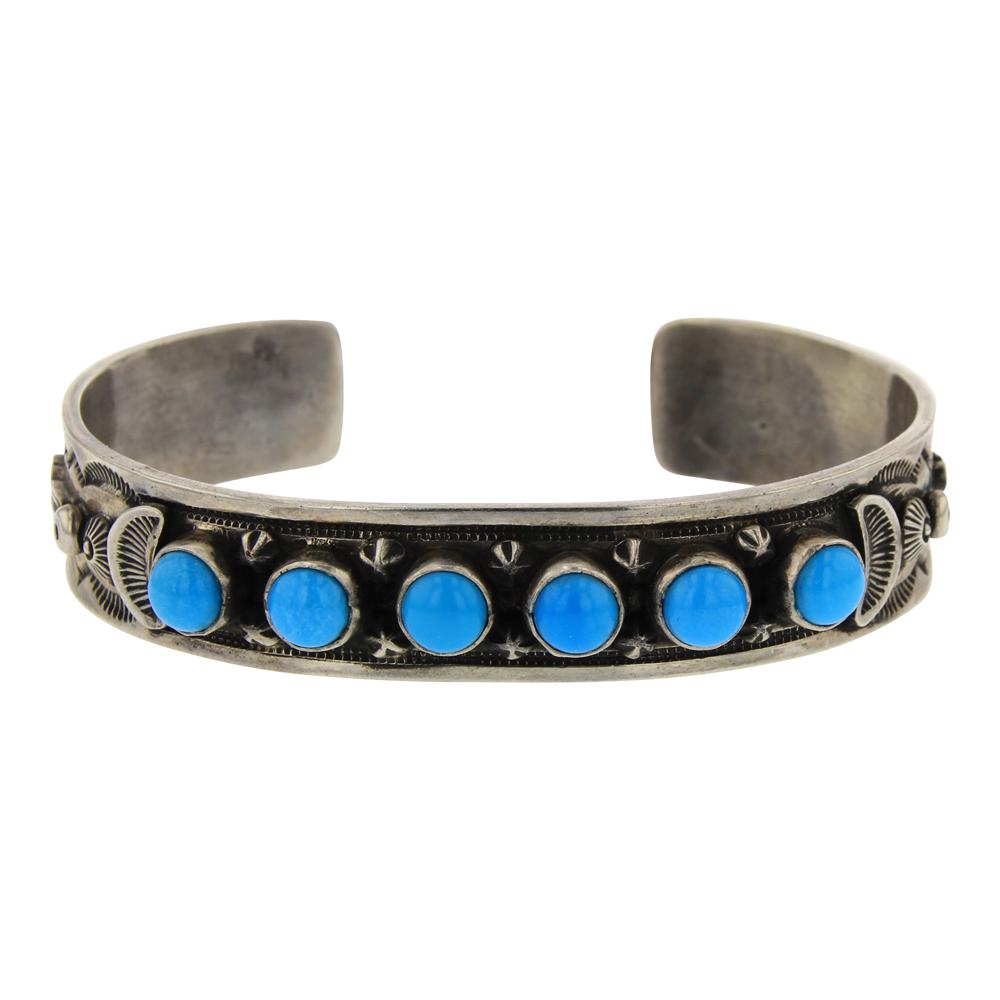 Randall Tom Sleeping Beauty Turquoise Cuff Bracelet (1 of 4)