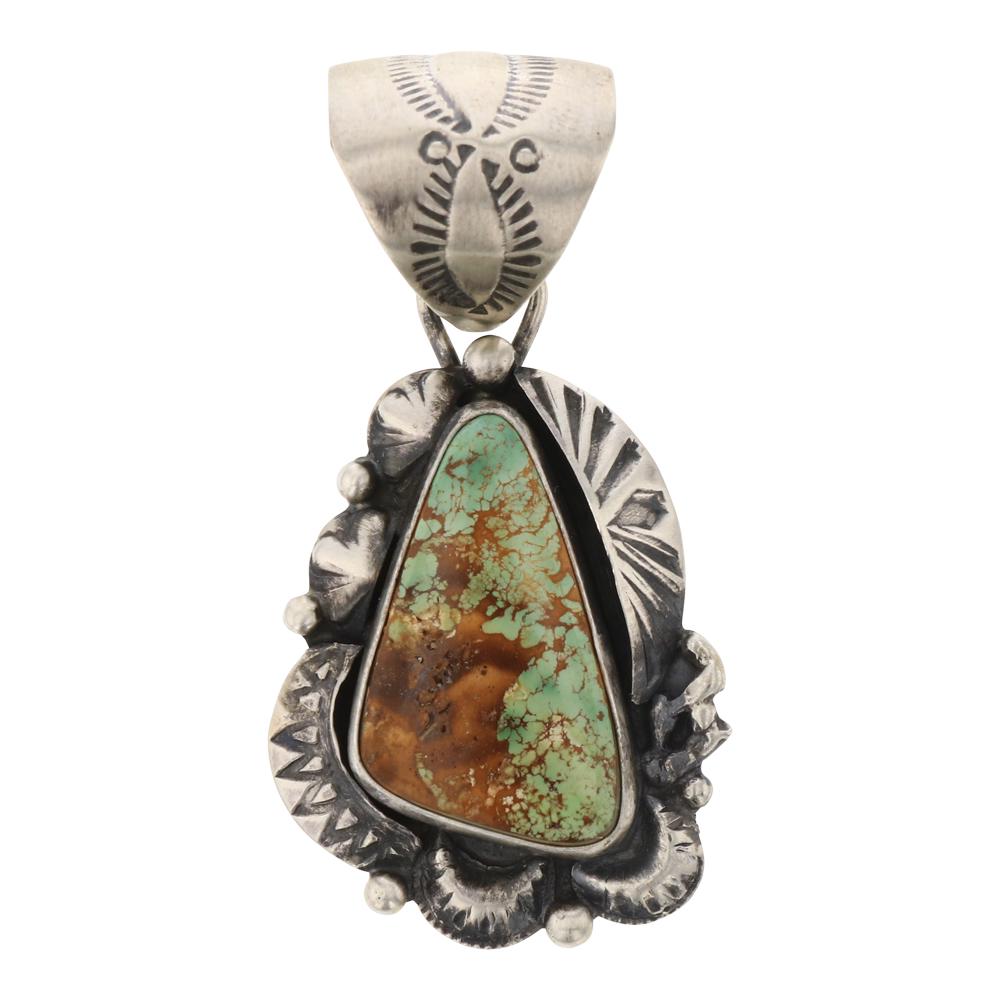 Richard Hoskie Nevada Turquoise Pendant (1 of 2)