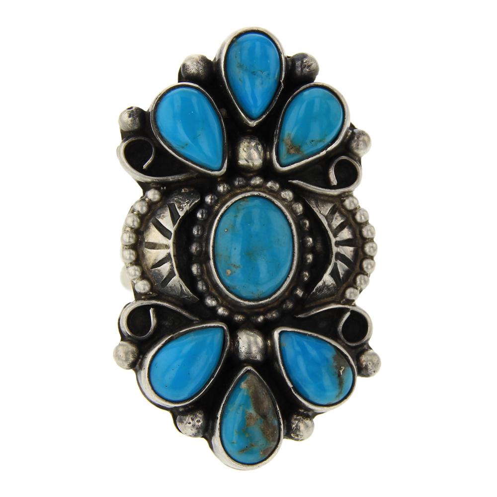 Sheila Becenti Turquoise Ring (1 of 3)