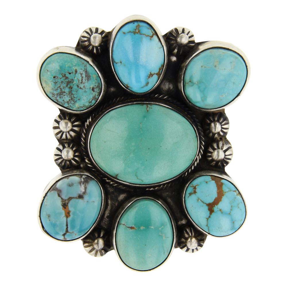 Kathleen Chavez Nevada Turquoise Ring (1 of 3)