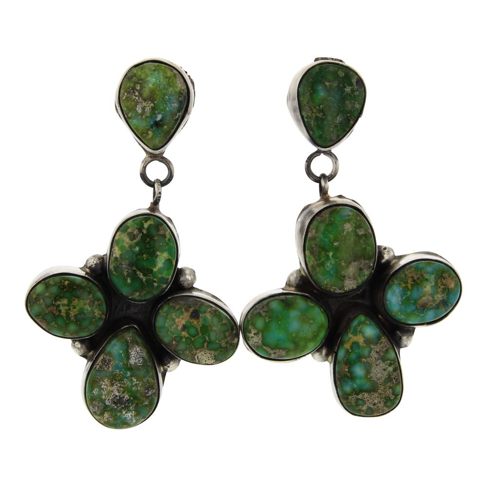 Ella Peters Sonoran Gold Turquoise Earrings (1 of 2)