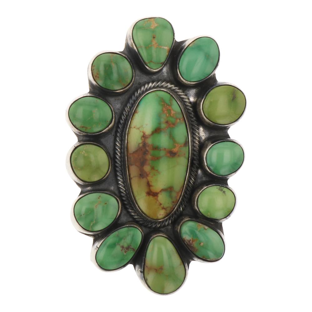 Boyd Ashley Royston Turquoise Cluster Ring (1 of 3)