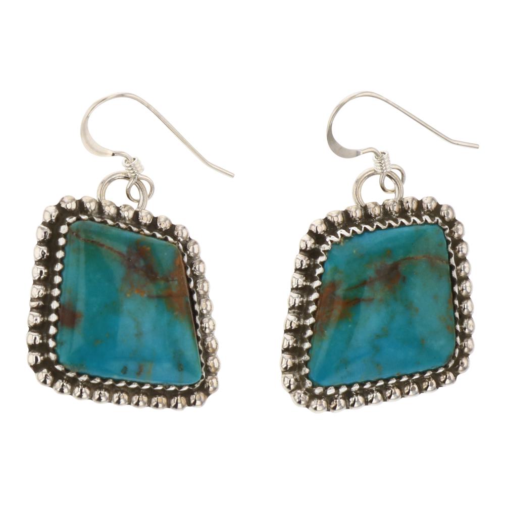 Alvin Joe Blue Ridge Turquoise Earrings (1 of 2)