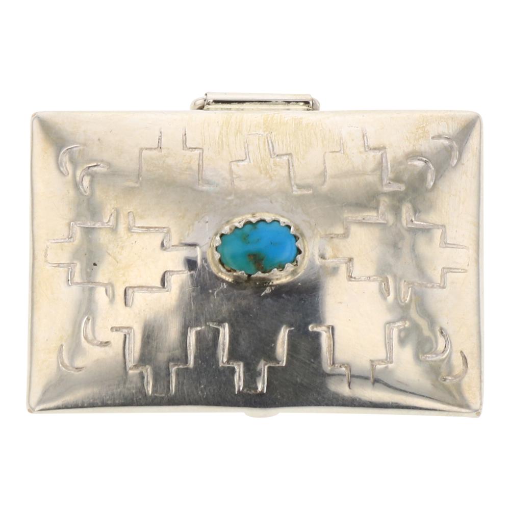 Kingman Turquoise Small Jewelry Box (1 of 3)