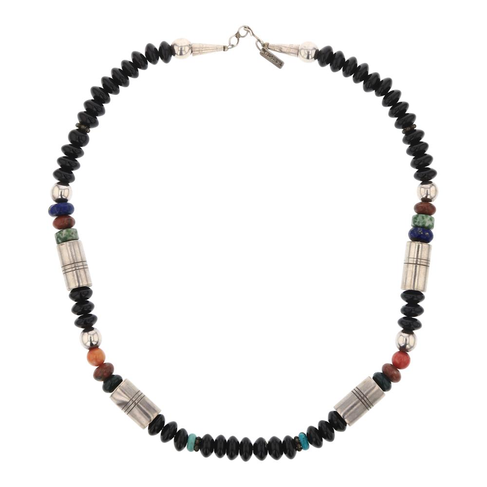Tommy Singer Mixed Gemstone Beads Necklace (1 of 3)