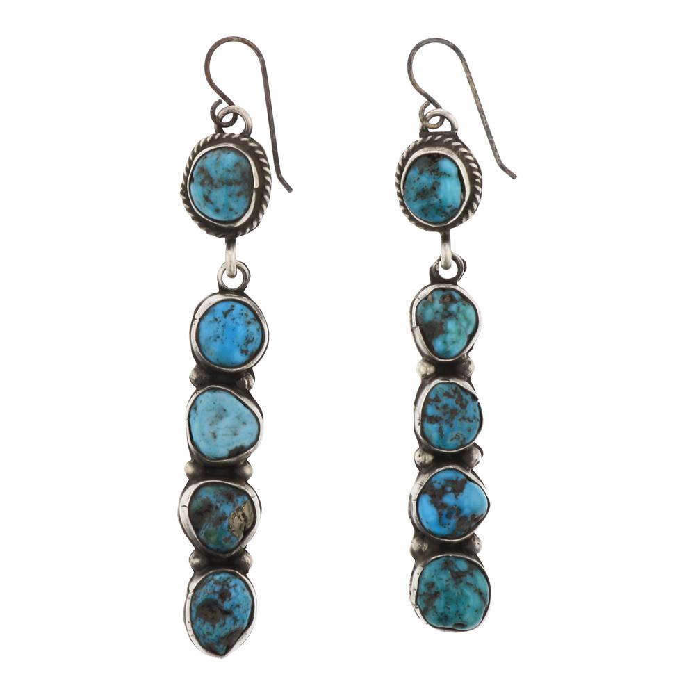 Eleanor Largo Kingman Turquoise Earrings (1 of 2)