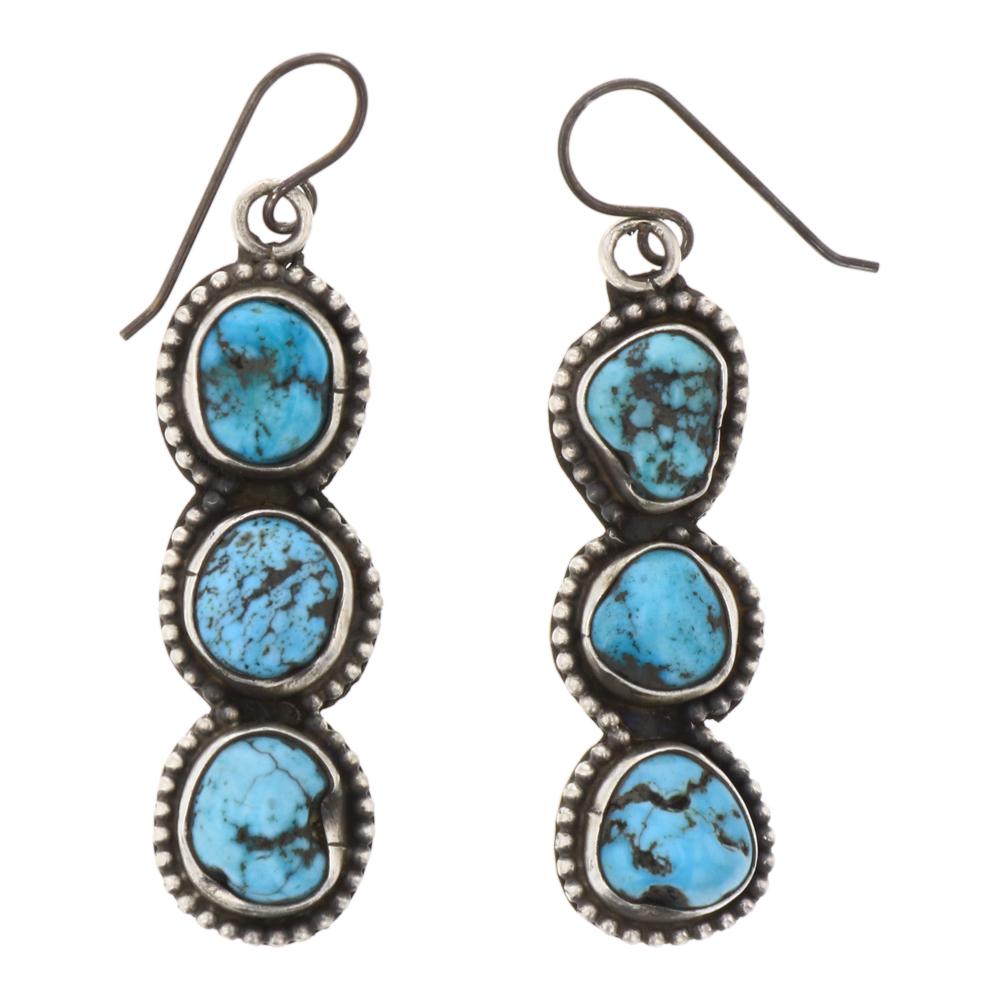 Eleanor Largo Turquoise Earrings (1 of 2)