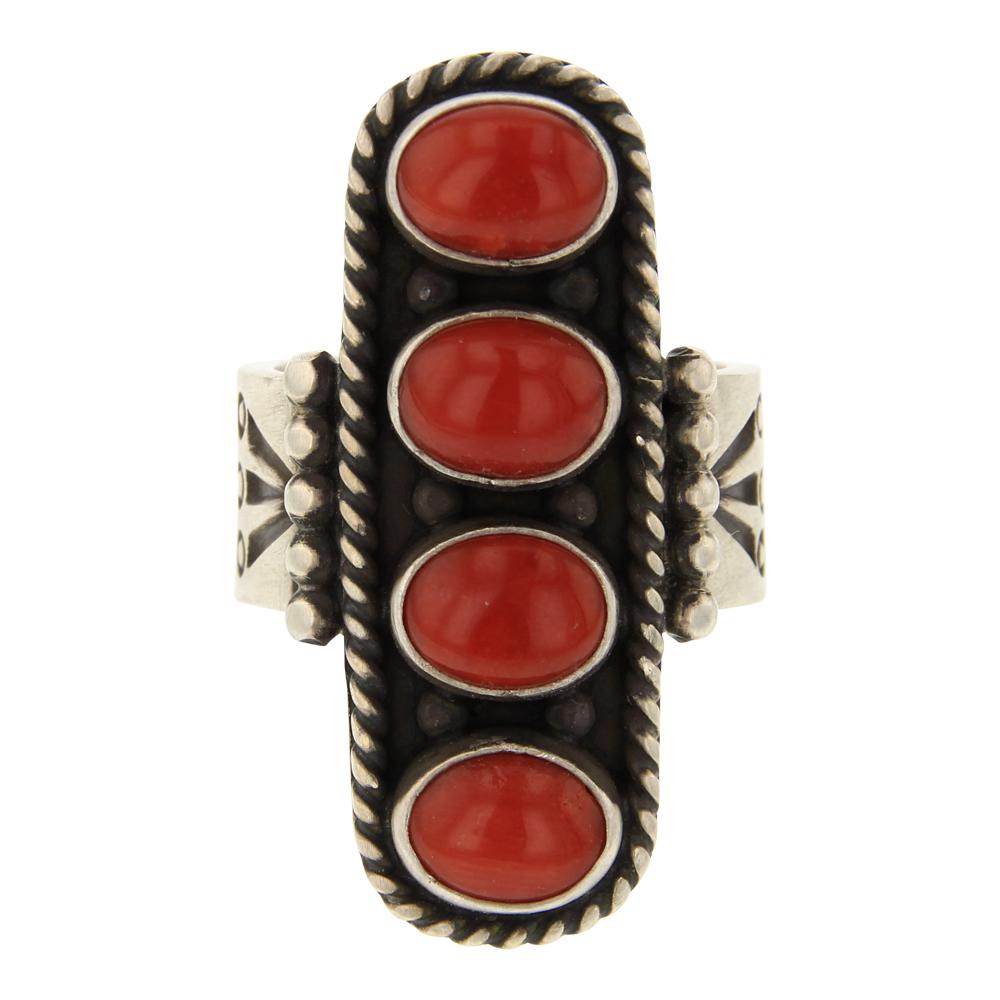 Herman Smith Mediterranean Coral Ring (1 of 4)