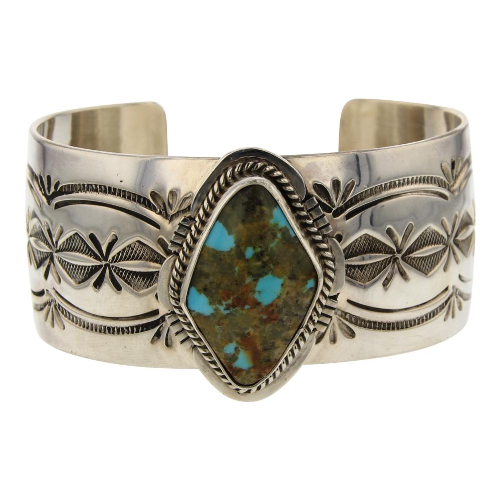 John Nelson Nevada Turquoise Cuff Bracelet (1 of 3)