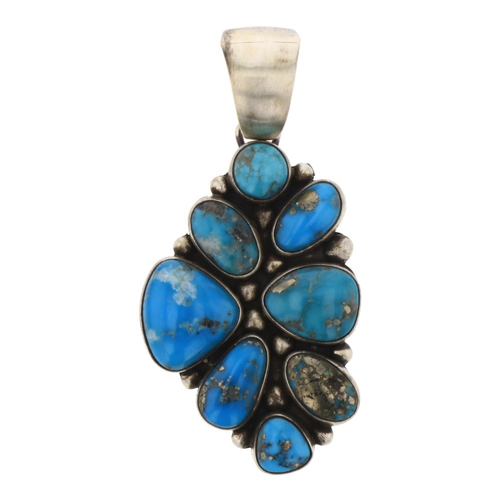Beatty Tom Sonoran Rose Turquoise Pendant (1 of 2)