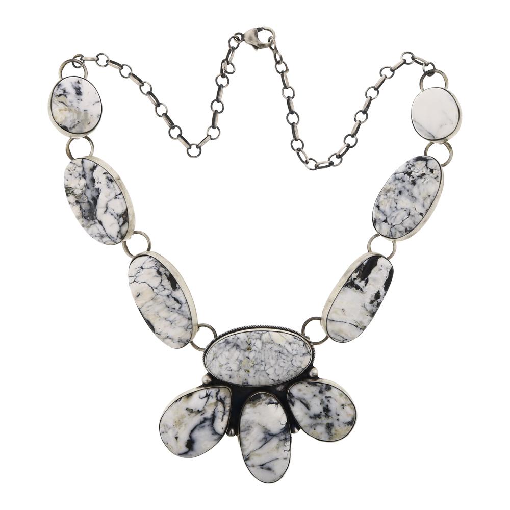 Tim Yazzie White Buffalo Necklace (1 of 3)