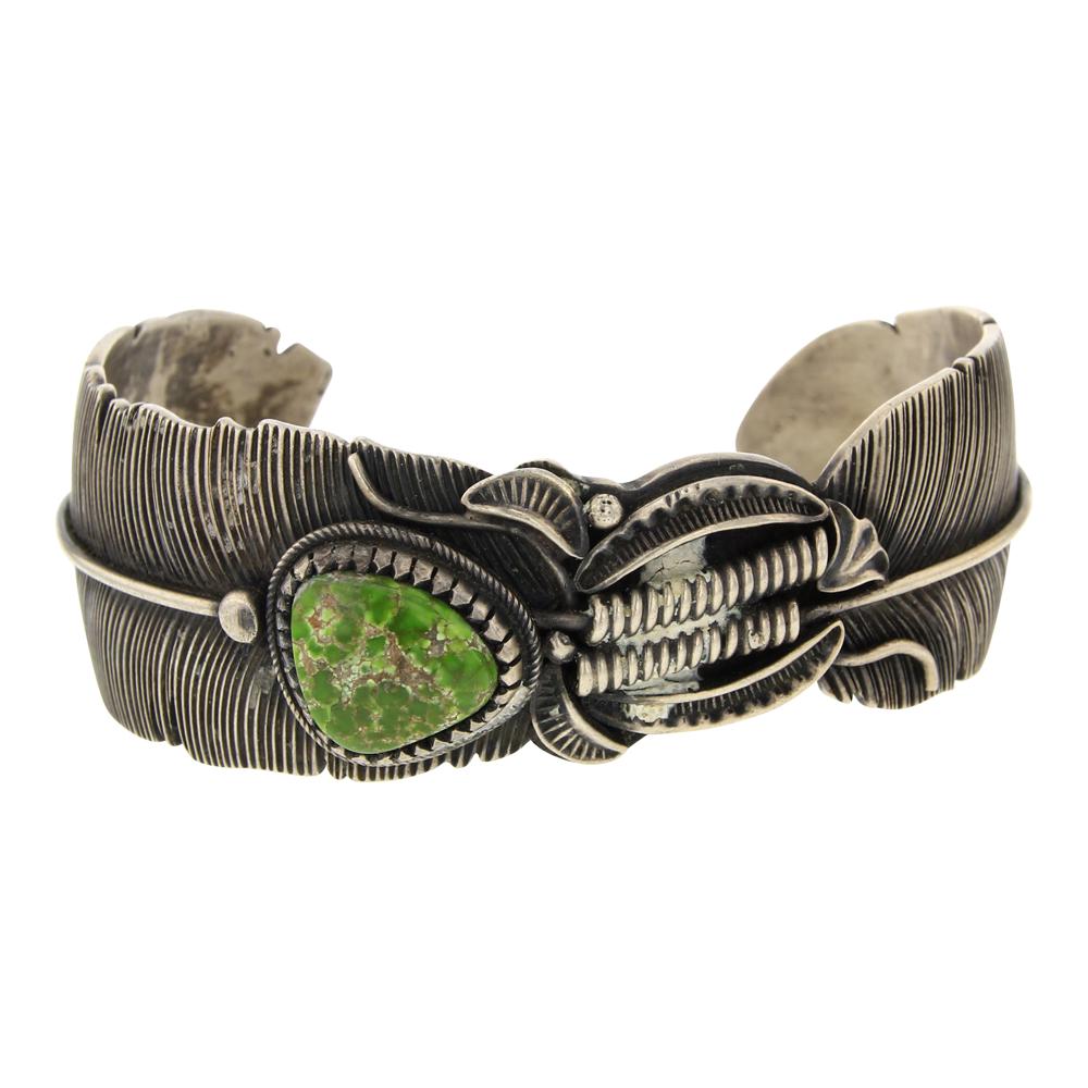 Larry Martinez Chavez Carrico Lake Turquoise Feather (1 of 5)