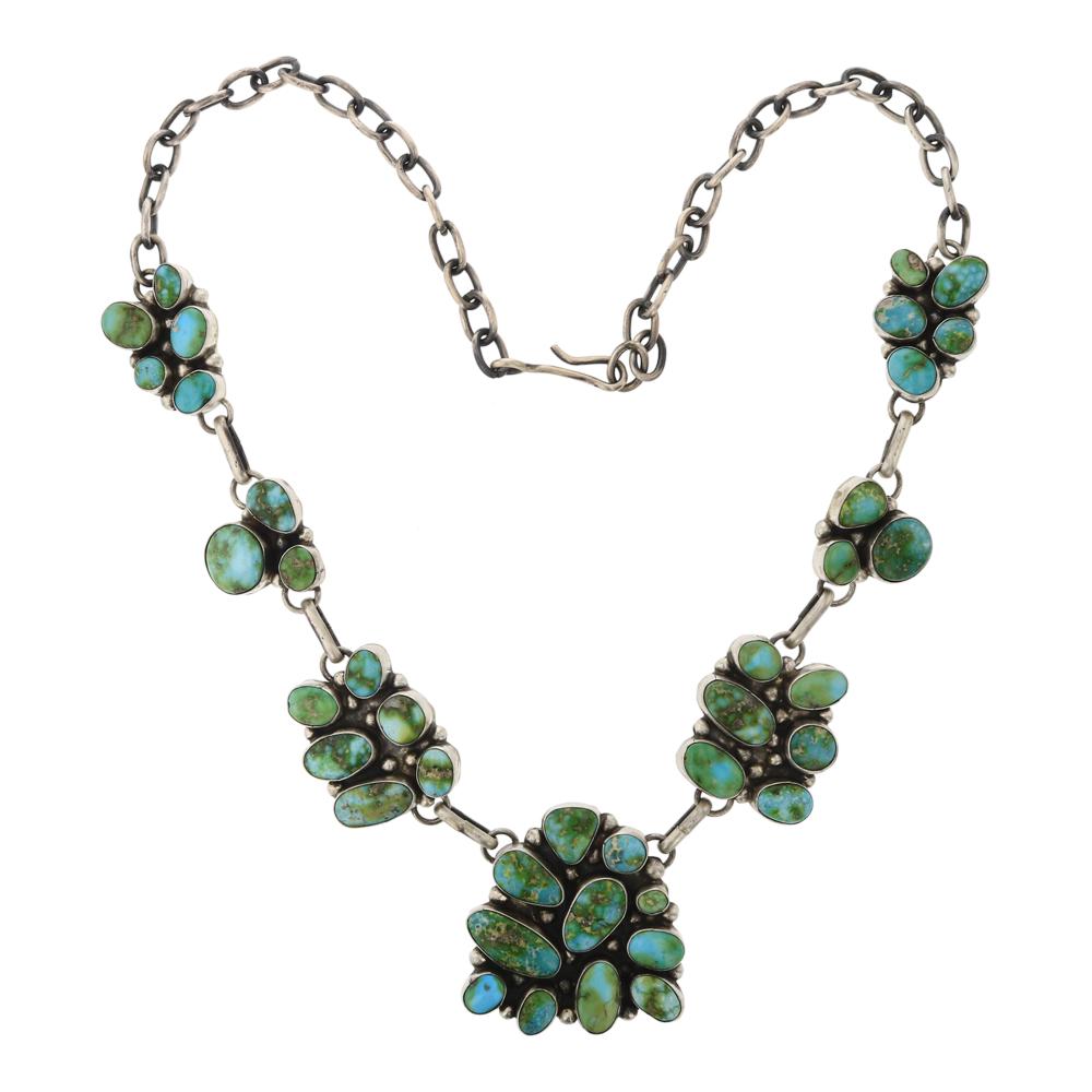 Bob Becenti Sonoran Gold Turquoise Necklace (1 of 3)