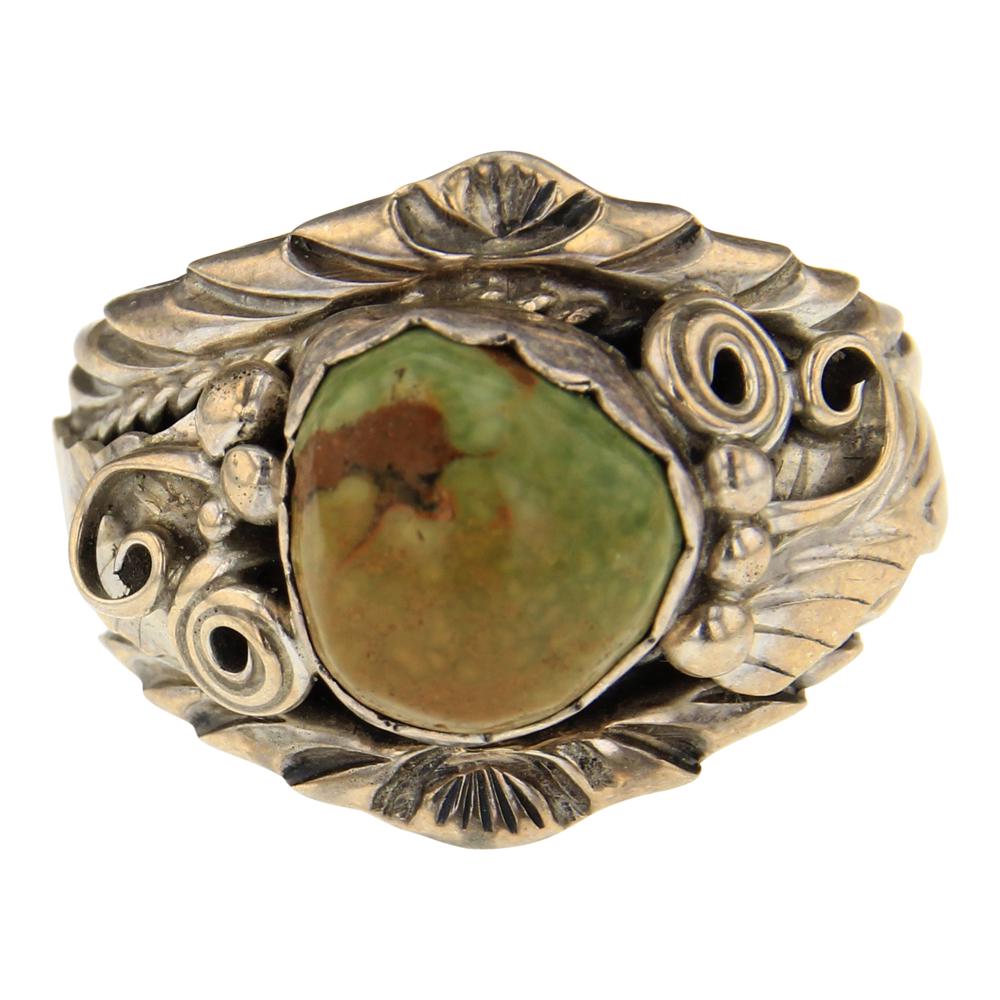Eugene Belone Menassa Turquoise Ring (1 of 4)