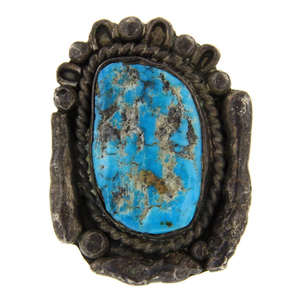 Vintage Pawn Turquoise Ring (1 of 3)