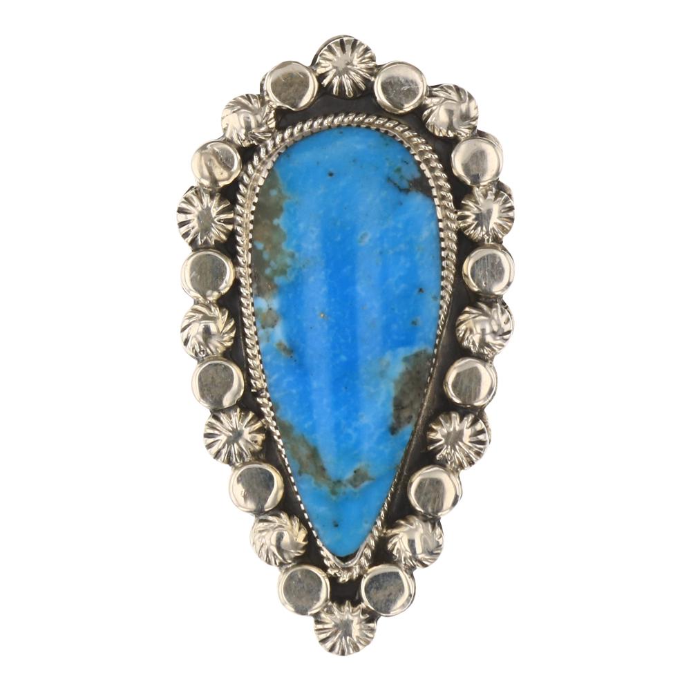 Sonoran Turquoise Teardrop Ring (1 of 3)