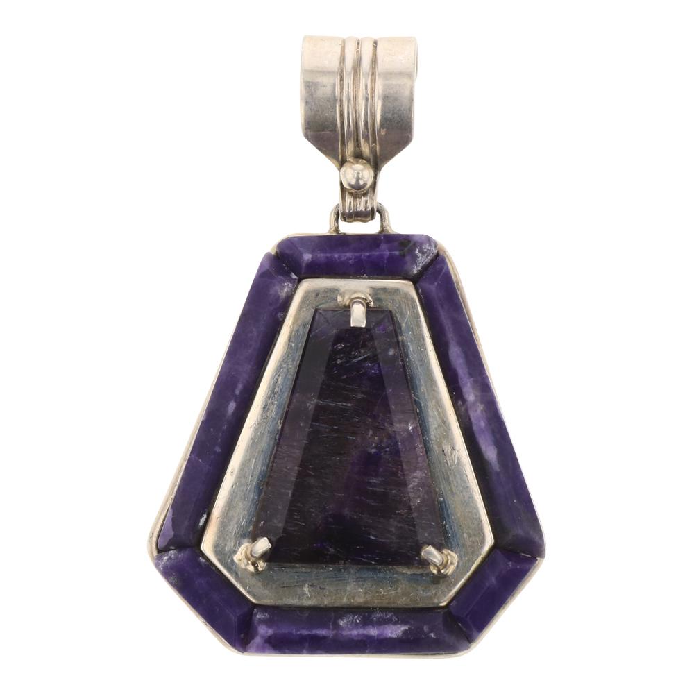 Christian Wolf Amethyst Pendant (1 of 2)