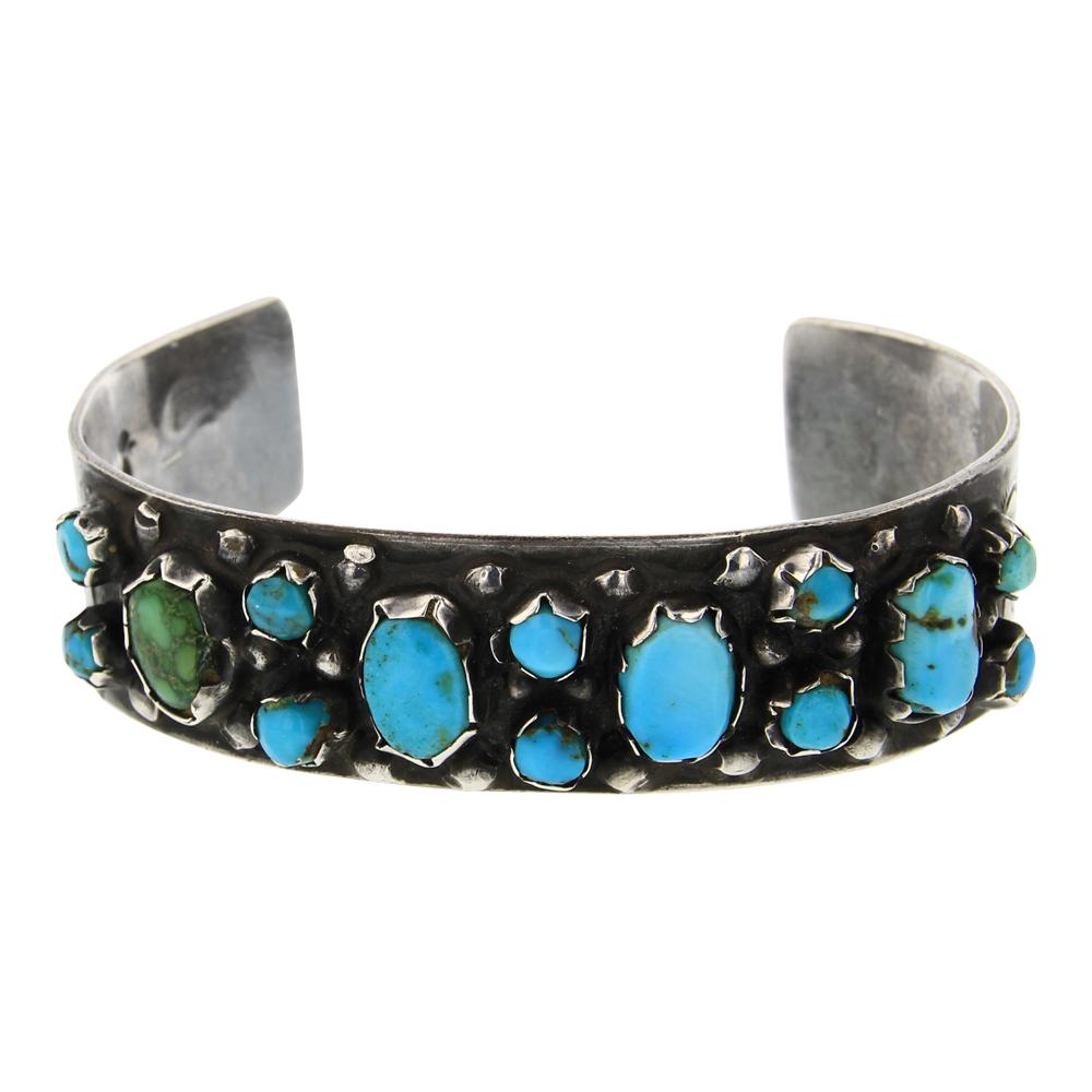 Vintage  Turquoise Cuff Bracelet (1 of 4)